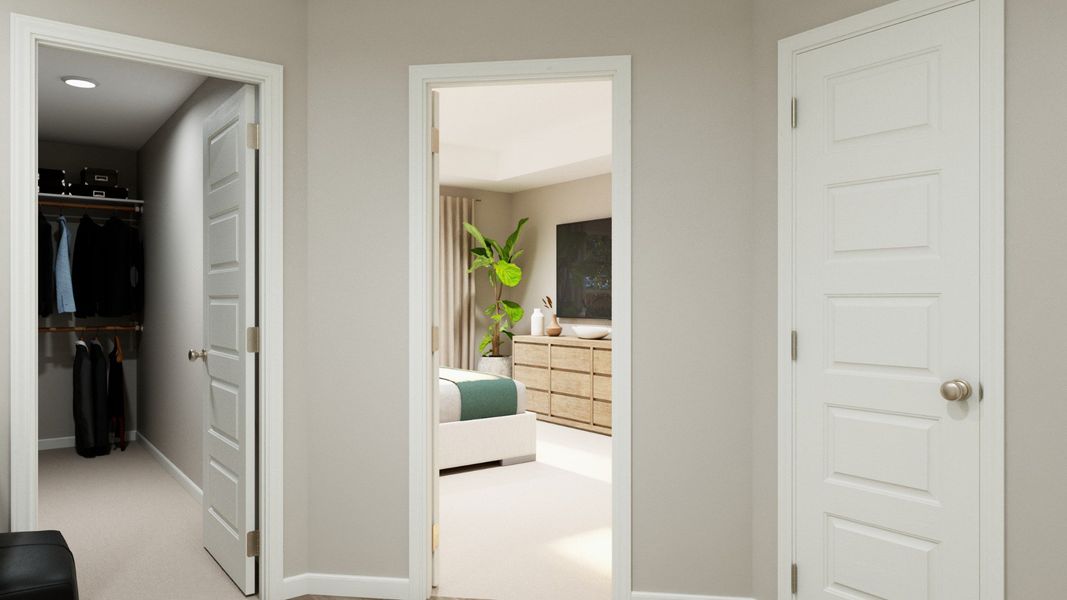Representative furnished interior of a home built from the The Cortona by Legend Homes in Hunters Ranch, San Antonio (Image 15).