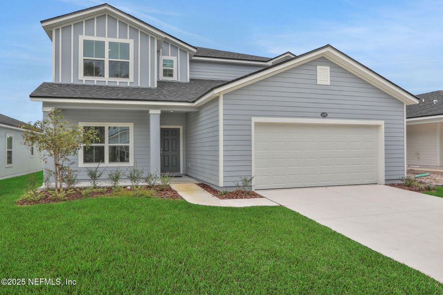 Exterior details and patio area of a home in Bellbrooke, Jacksonville (Image 26).