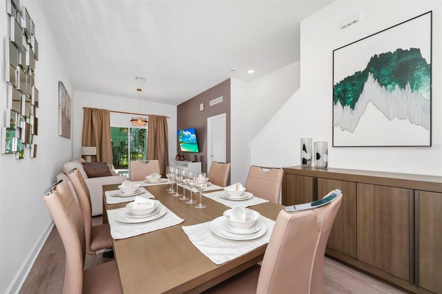 Furnished interior view inside a new home in , Davenport (Image 38). Furnished interior view inside a new home in , Davenport (Image 38).