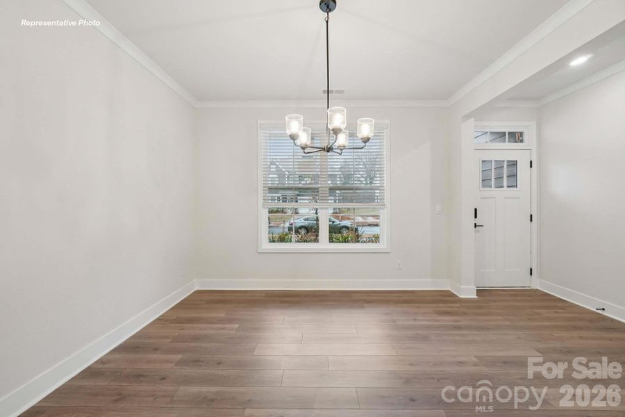 Spacious, unfurnished interior of a new home in Oak Grove Hill, Huntersville (Image 15).