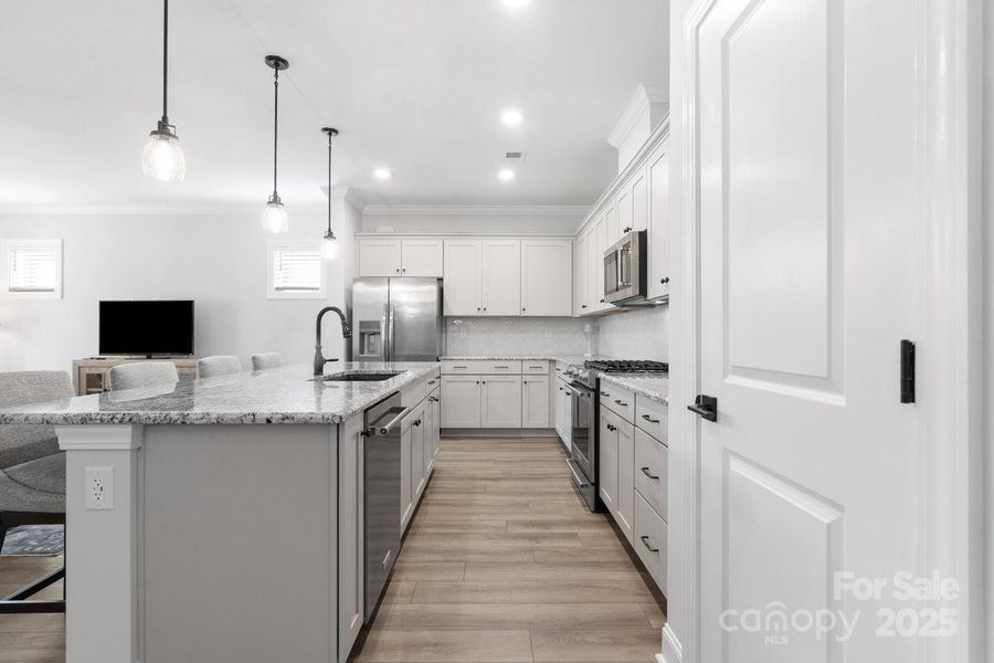 Furnished interior view inside a new home in Trilogy® Lake Norman, Denver (Image 14). Furnished interior view inside a new home in Trilogy® Lake Norman, Denver (Image 14).