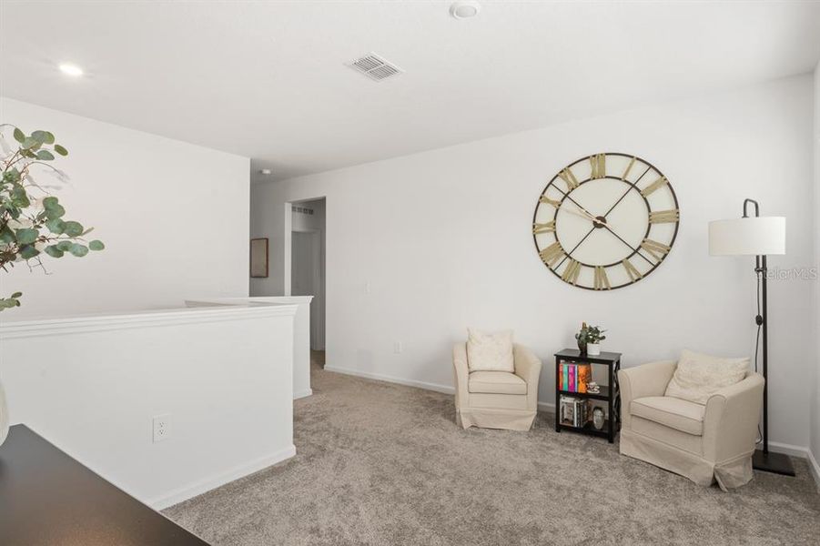 Furnished interior view inside a new home in Wellness Ridge, Clermont (Image 22). Furnished interior view inside a new home in Wellness Ridge, Clermont (Image 22).