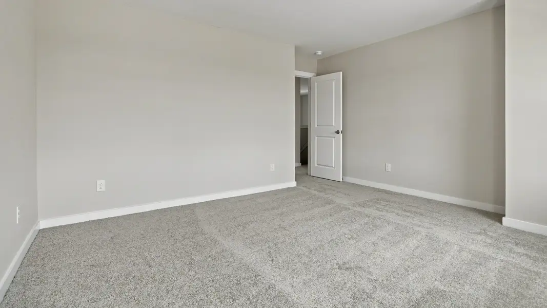 Spacious secondary bedroom with versatile design opportunities Spacious secondary bedroom with versatile design opportunities