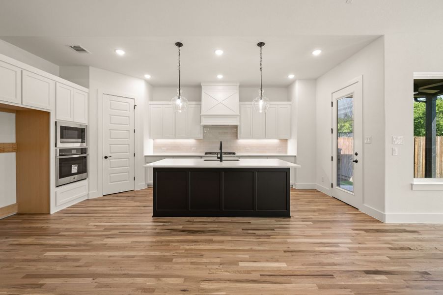 Furnished interior view inside a new home in Parks of Aledo, Aledo (Image 7).