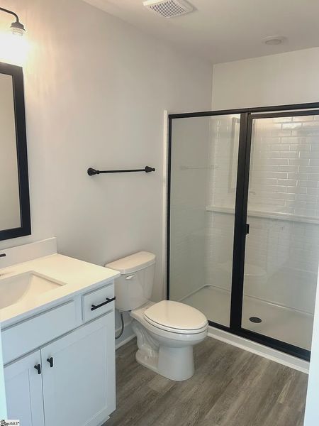 Furnished interior view inside a new home in Parkstone Place Townhomes, Roebuck (Image 8).