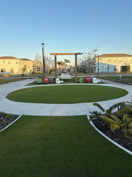 Linear Parks outside Front Door