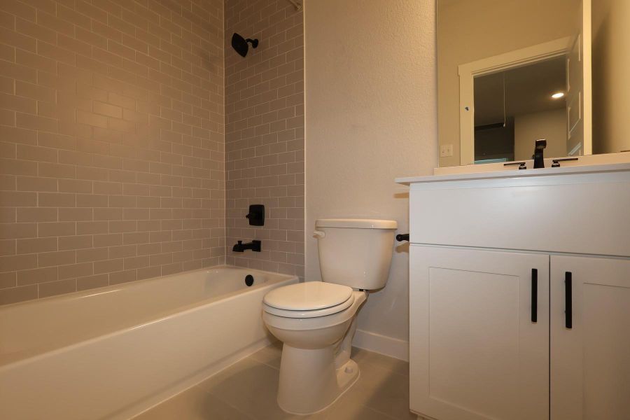 Furnished interior view inside a new home in Park Central, Georgetown (Image 6).