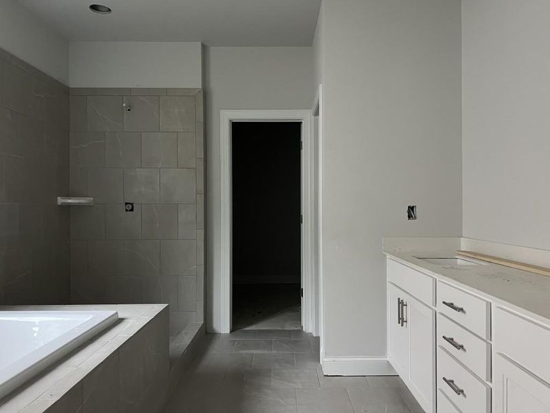 In-progress construction of a new home in Hemingway, Flowery Branch, GA (Image 13).