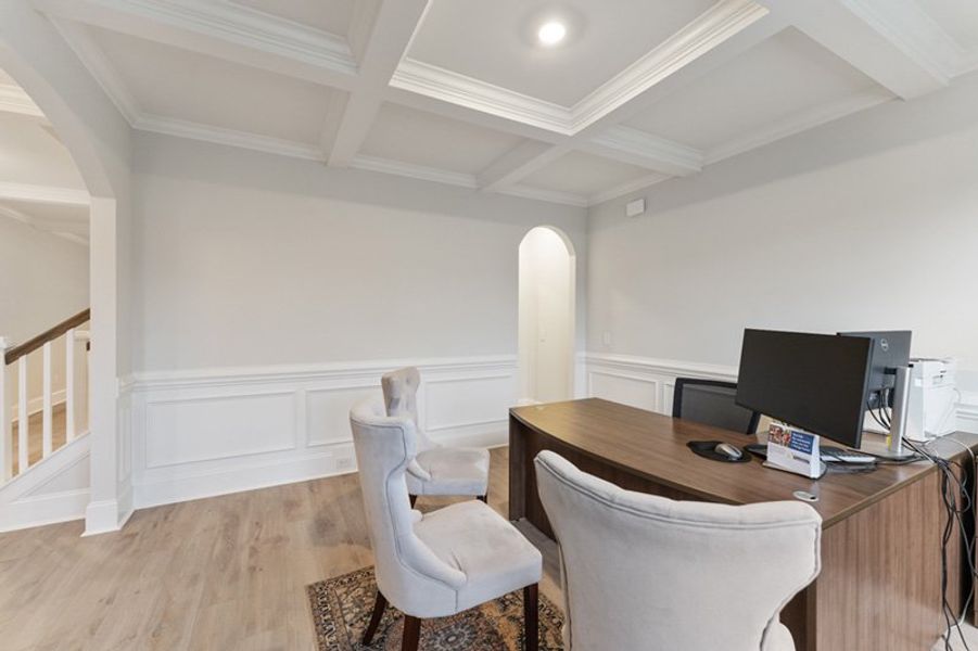 Furnished interior view inside a new home in Taylor Oaks, Greenville (Image 7).