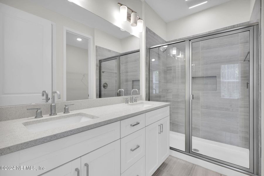 Furnished interior view inside a new home in , Ponte Vedra (Image 9).