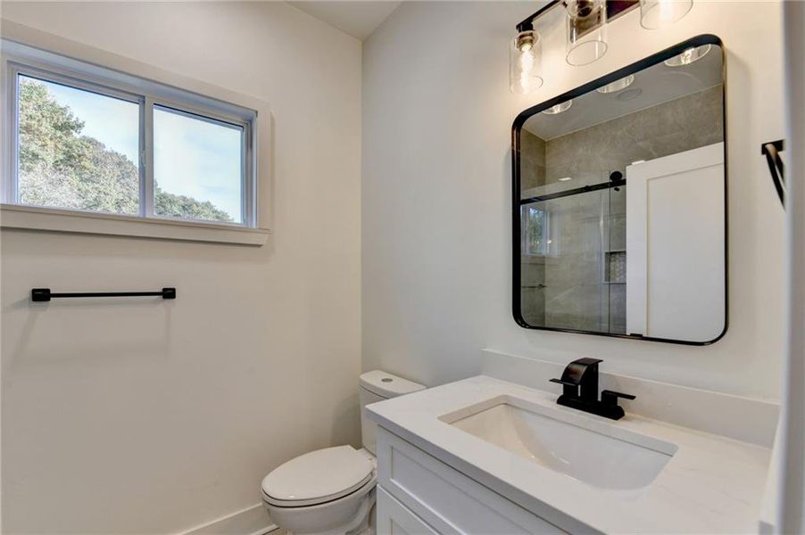 Furnished interior view inside a new home in , Sugar Hill (Image 8). Furnished interior view inside a new home in , Sugar Hill (Image 8).