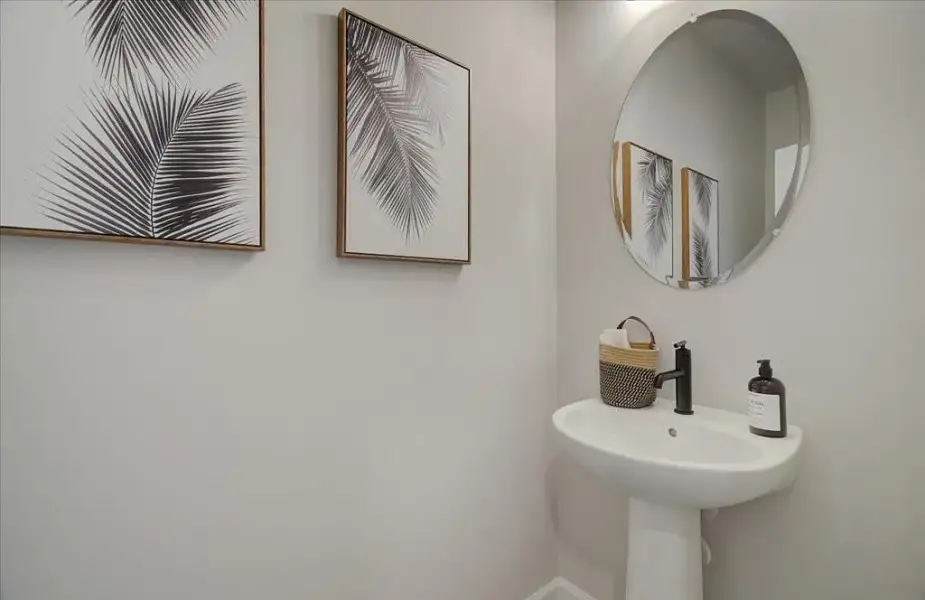 Furnished interior view inside a new home in East Park Village, Kennesaw (Image 10).