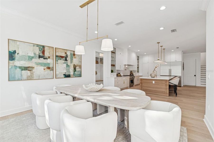 Furnished interior view inside a new home in , Tampa (Image 70).