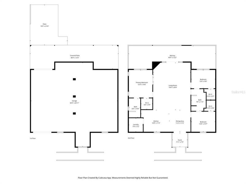 2D floor plan layout of this home in , Webster, FL (Image 5).
