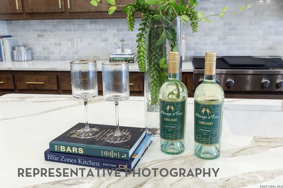 Close-up of interior finishes inside a home in Davis Ranch, San Antonio (Image 19).