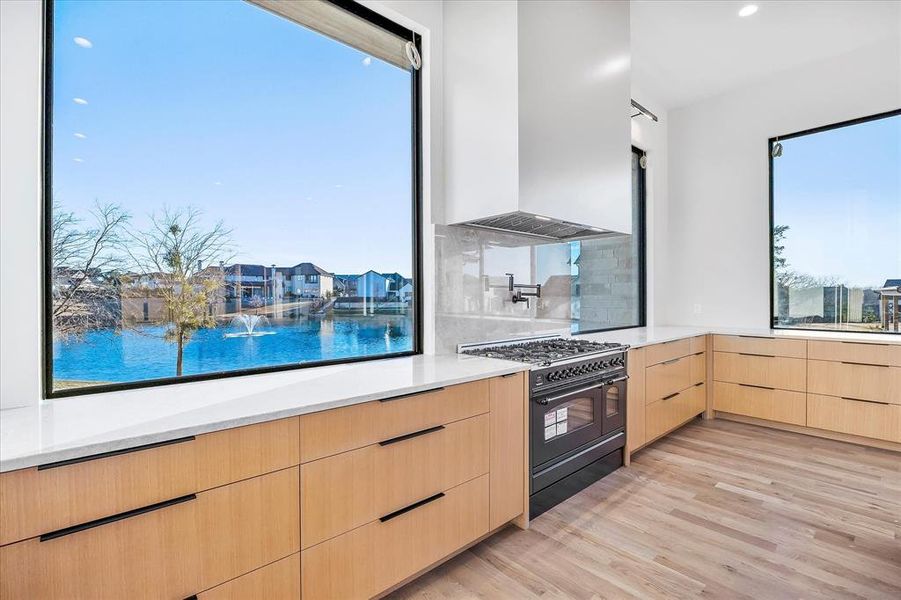 Furnished interior view inside a new home in , Heath (Image 17).