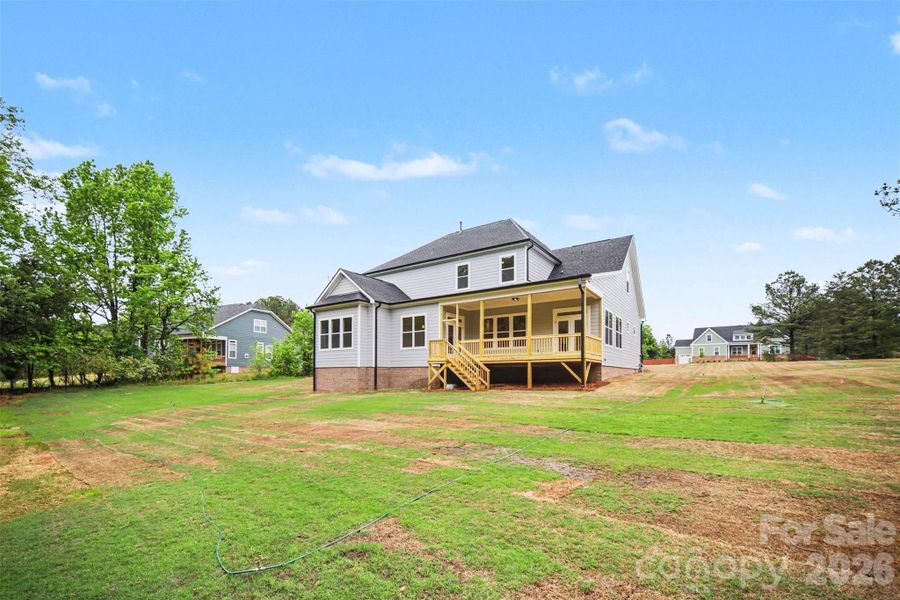 Exterior details and patio area of a home in Shepherds Trace, Clover (Image 4).