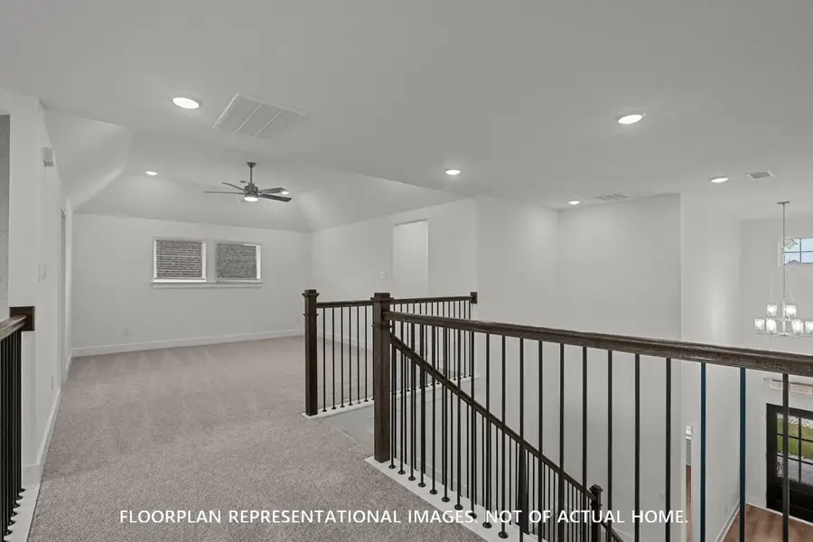 Spacious, unfurnished interior of a new home in The Oaks on 6th Street, Magnolia (Image 18).