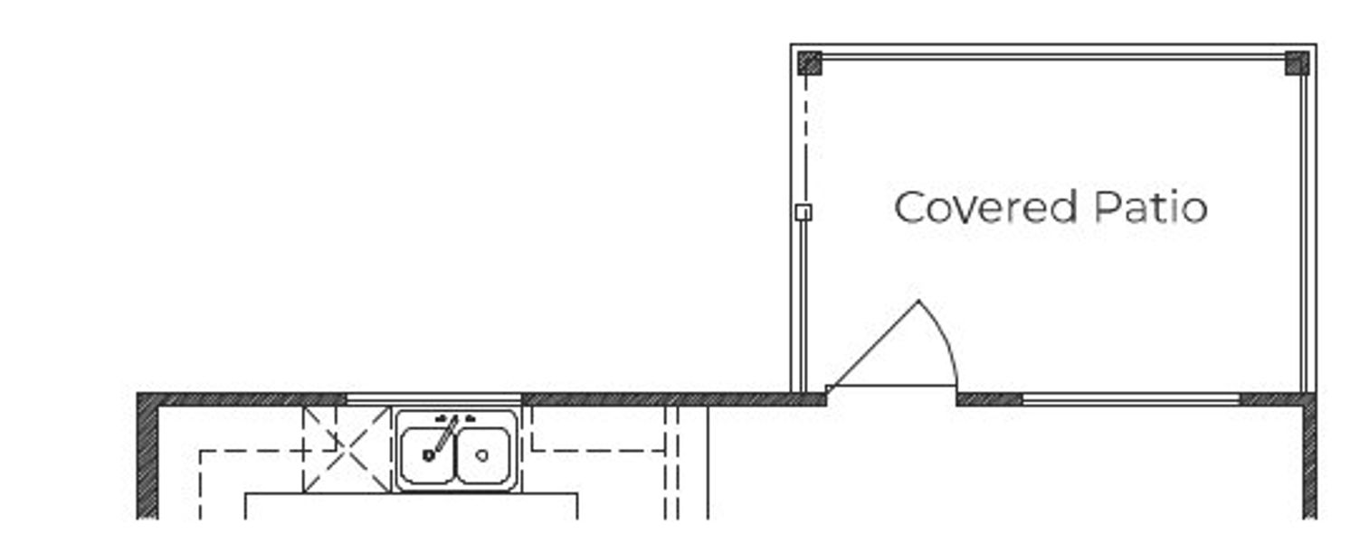 2D floor plan layout for the 1949 by Texas Homes in Trilogy Grove, Leon Valley, TX (Image 5).