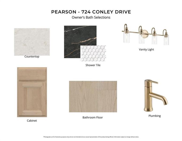 Sample of building materials used in homes in Governor’s Preserve, Canton (Image 5).