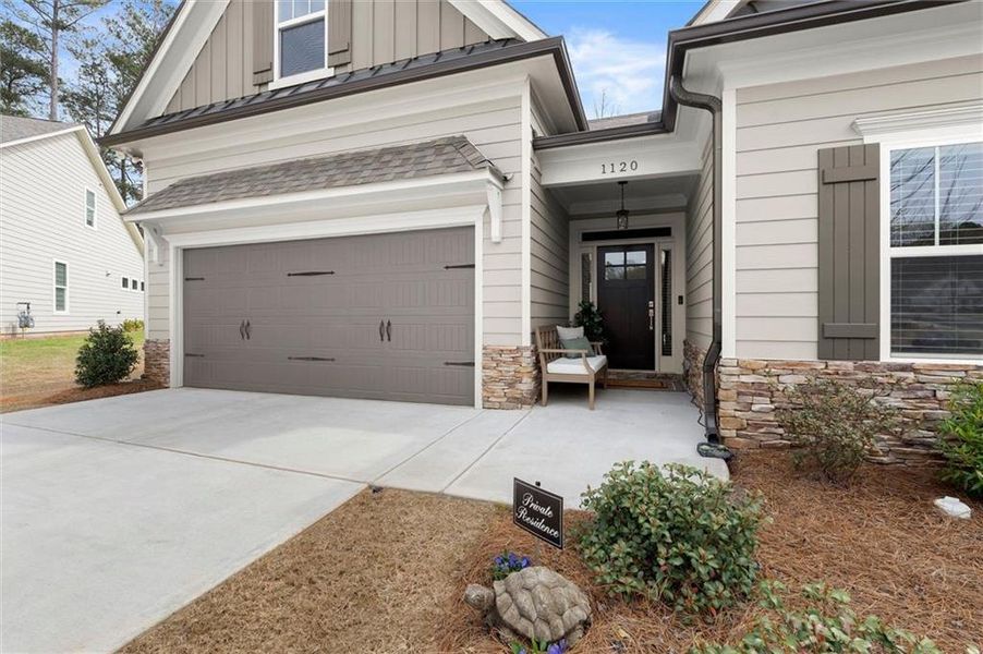 Exterior details and patio area of a home in , Woodstock (Image 27).