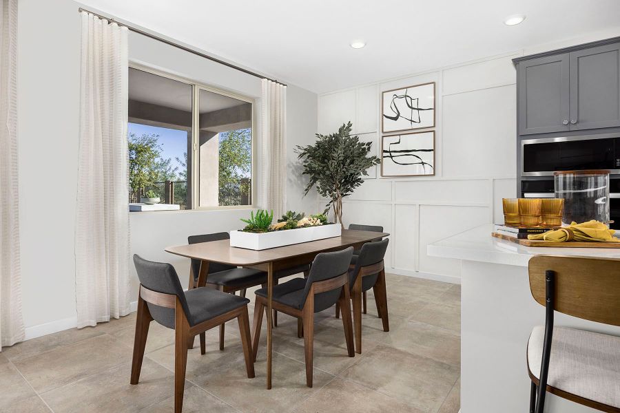 Representative furnished interior of a home built from the Lagoon by Mattamy Homes in Tierra Vistoso, Surprise (Image 9).