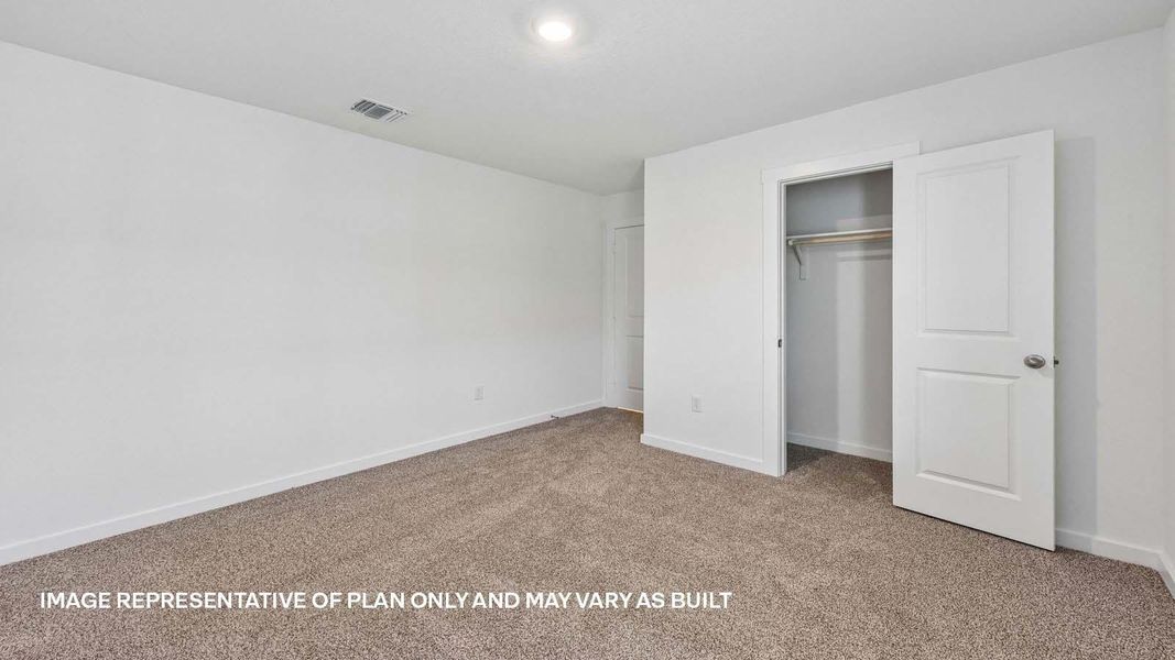 Spacious, unfurnished interior of a new home in Trails at Wildhorse, Austin (Image 22). Spacious, unfurnished interior of a new home in Trails at Wildhorse, Austin (Image 22).