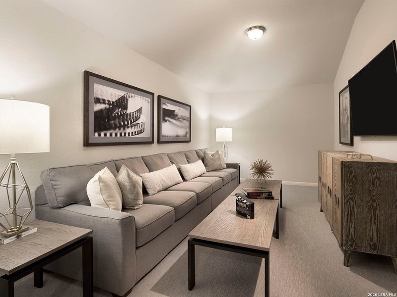 Furnished interior view inside a new home in , San Antonio (Image 7).