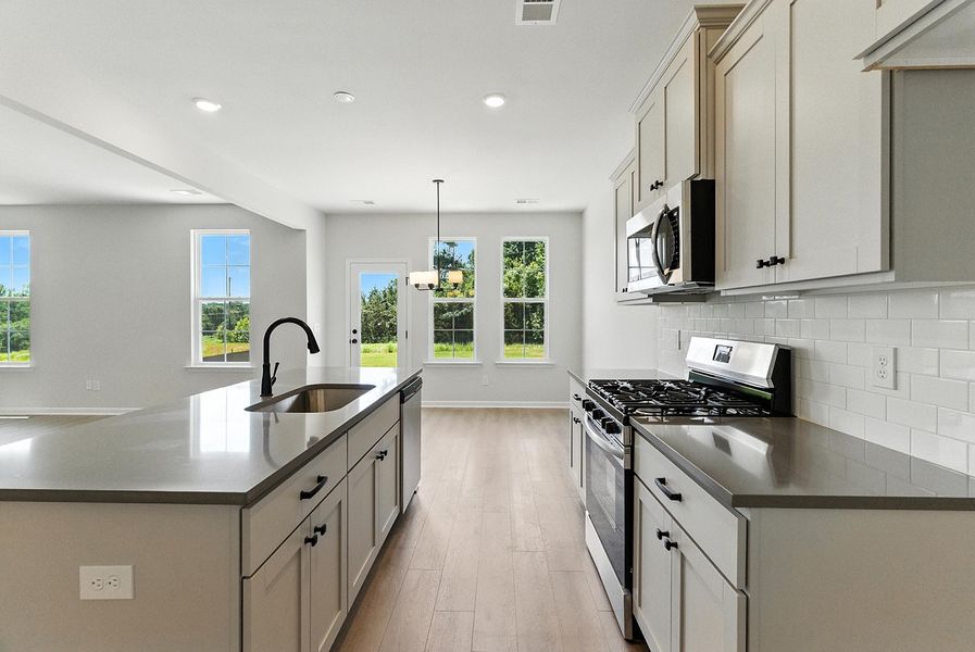 Furnished interior view inside a new home in Landmark Commons, Boiling Springs (Image 6).