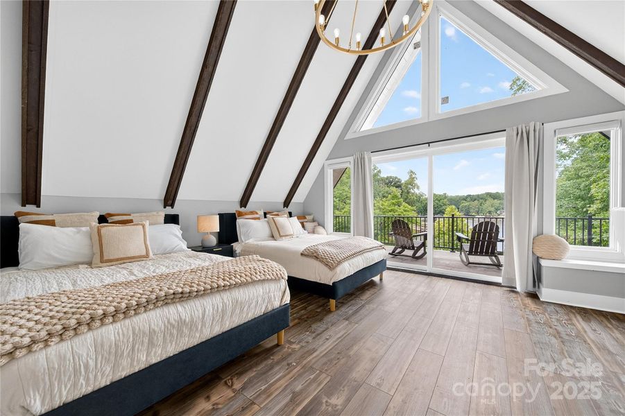 Furnished interior view inside a new home in , Denver (Image 11).
