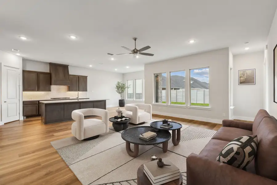 Representative furnished interior of a home built from the Sequoia by Centre Living Homes in Painted Tree Lakeside, McKinney (Image 6).