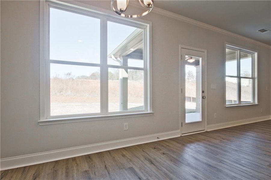 Spacious, unfurnished interior of a new home in Highland Park, Stonecrest (Image 21).