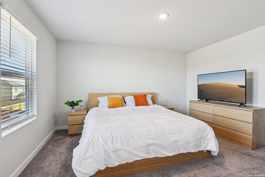 Furnished interior view inside a new home in Blue Ridge Ranch, San Antonio (Image 11).