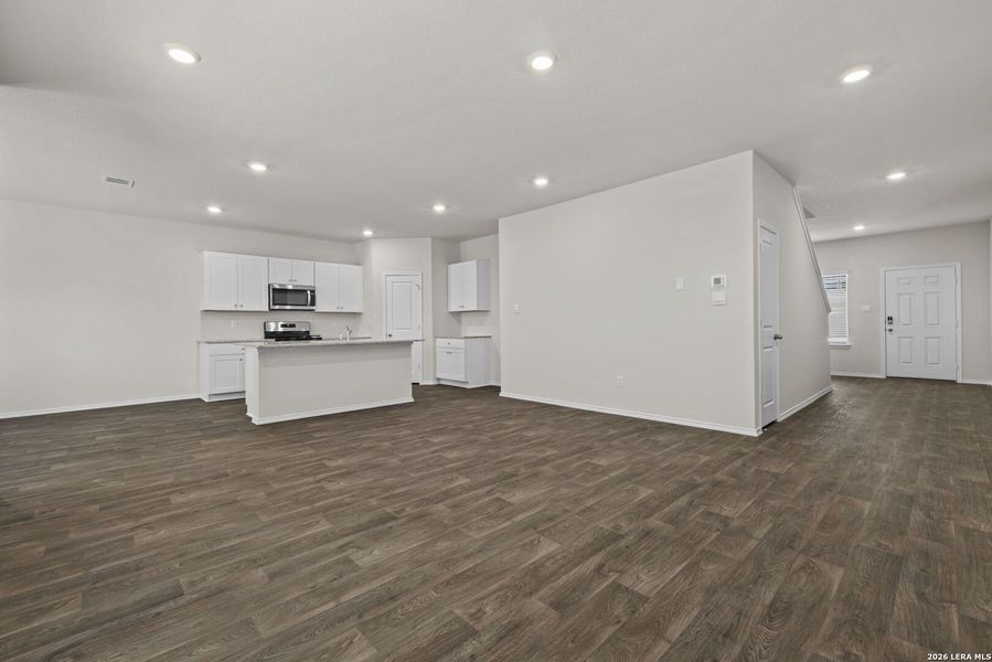 Spacious, unfurnished interior of a new home in Riverstone at Westpointe, San Antonio (Image 13).
