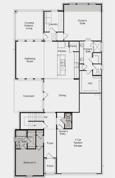 Image 3 of a home in Grand Vista 50s.