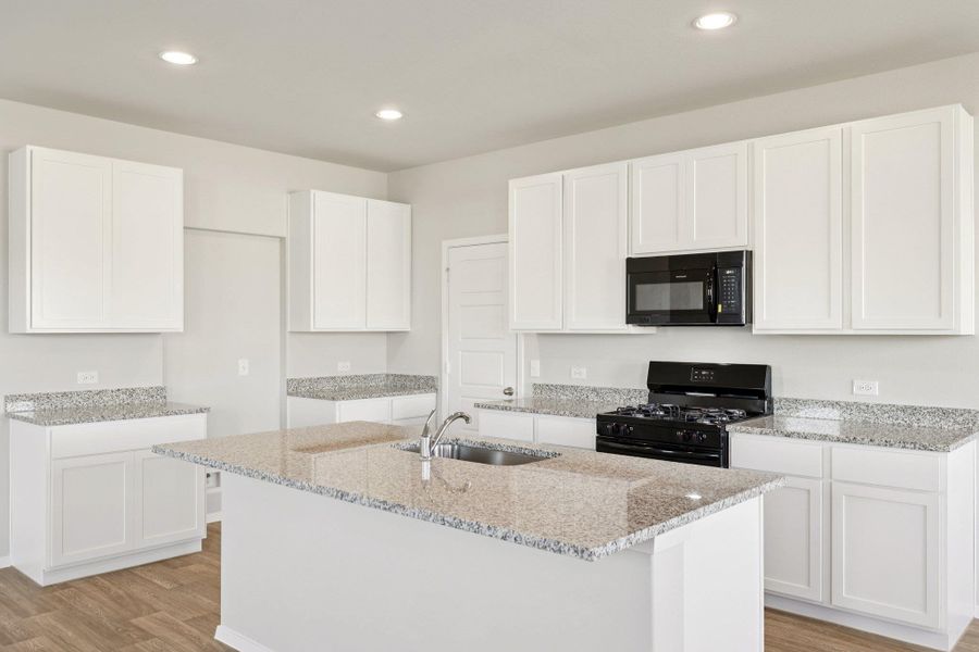 Center Island in Kitchen Center Island in Kitchen