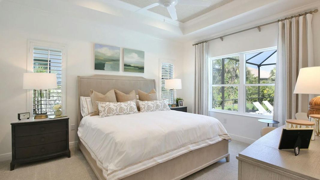 Furnished interior view inside a new home in Windward Real Estate and Homes for Sale in Sarasota, FL - Neal Communities, Lakewood Ranch (Image 3). Furnished interior view inside a new home in Windward Real Estate and Homes for Sale in Sarasota, FL - Neal Communities, Lakewood Ranch (Image 3).