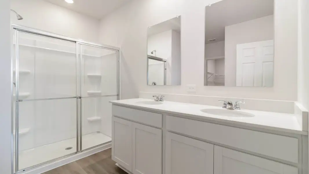 Furnished interior view inside a new home in Cypress Bay West, Palm Bay (Image 9).