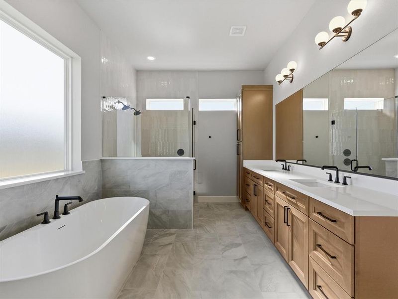 Furnished interior view inside a new home in Capitol Hill, Anna (Image 7).