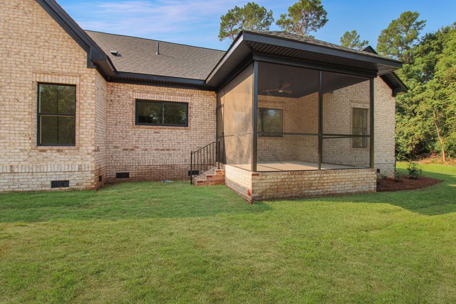 Exterior details and patio area of a home in , Orangeburg (Image 3).