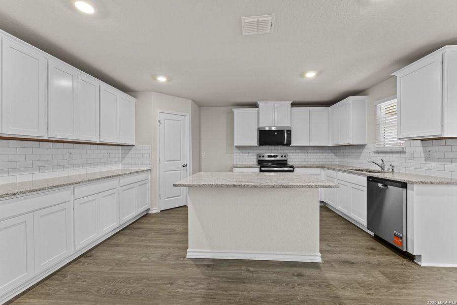 Furnished interior view inside a new home in Laurel Vistas, San Antonio (Image 9).