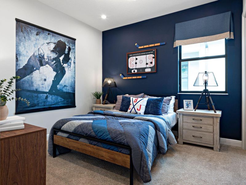 Furnished interior view inside a new home in Cresswind Palm Beach at Westlake, Westlake (Image 13).