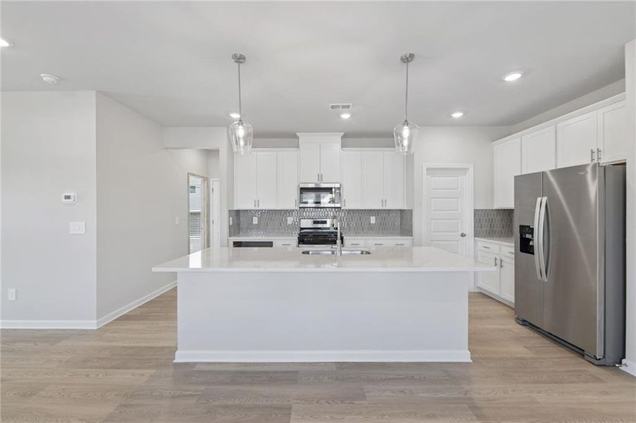 Furnished interior view inside a new home in Hemingway - Reserve Series, Cumming (Image 8).