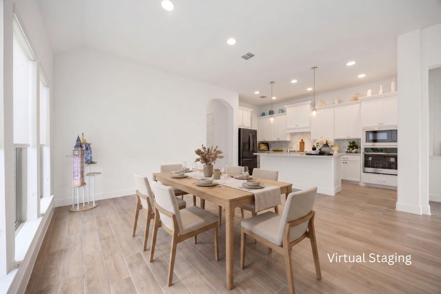 Staged Dining Room - Visualization Only