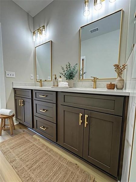 Furnished interior view inside a new home in , Cumming (Image 5).