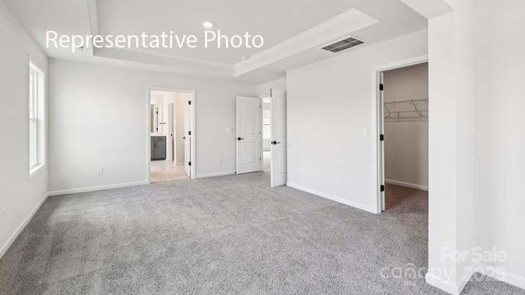 Spacious, unfurnished interior of a new home in Sanctuary at Southgate, Indian Trail (Image 22).