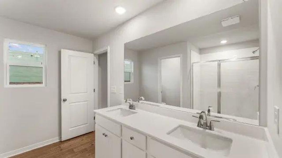 Furnished interior view inside a new home in Magnolia Square, Austell (Image 10).
