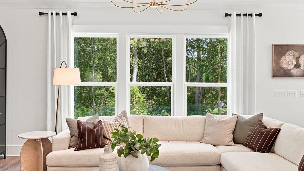 Representative furnished interior of a home built from the Vanderbilt by Pulte Homes in Fishers Wood, Columbia (Image 9).