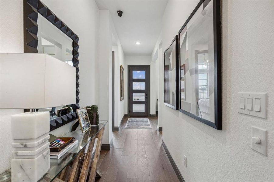 Furnished interior view inside a new home in Mantua Point Gardens, Van Alstyne (Image 30).