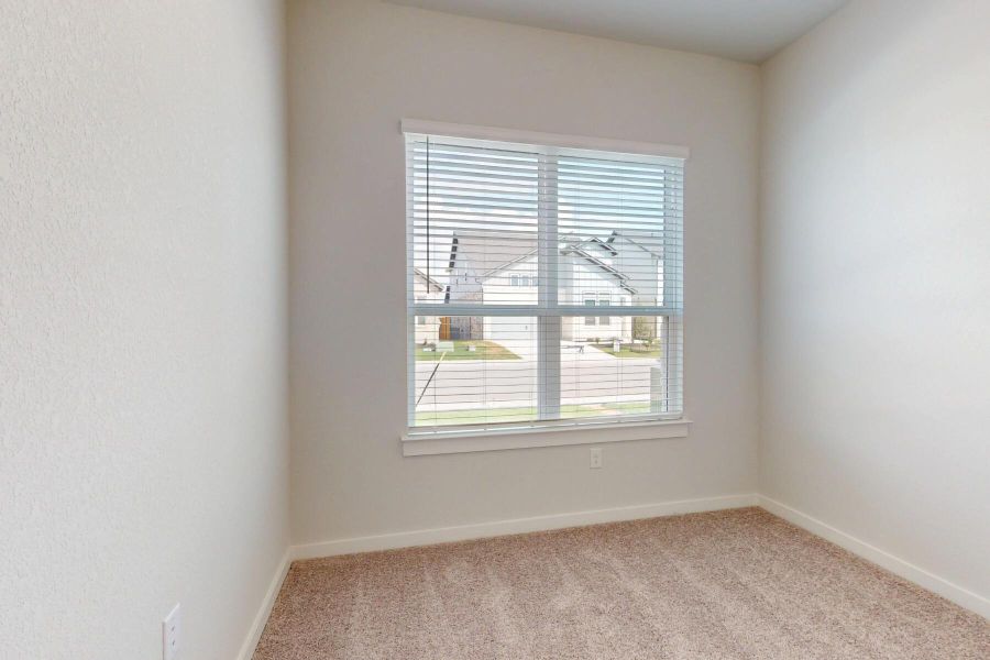 Spacious, unfurnished interior of a new home in Estancia West, Manchaca (Image 18). Spacious, unfurnished interior of a new home in Estancia West, Manchaca (Image 18).